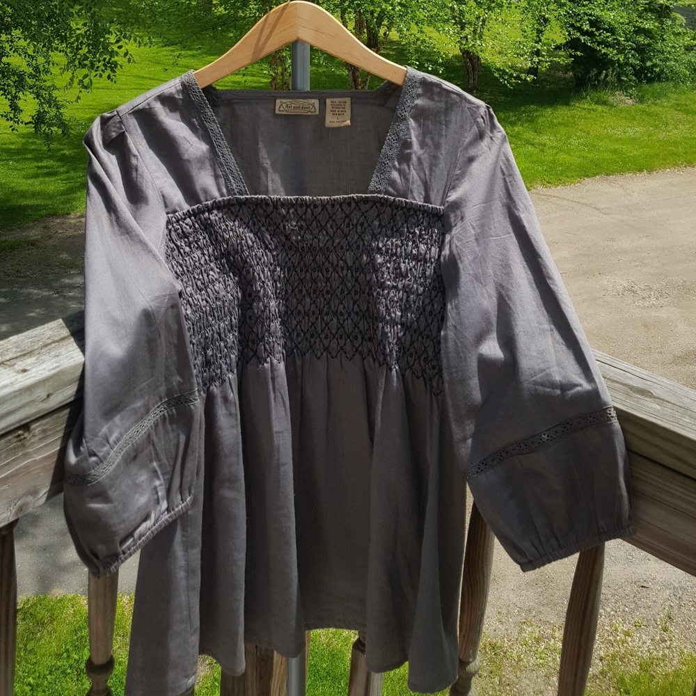 Art and Soul Boho Top